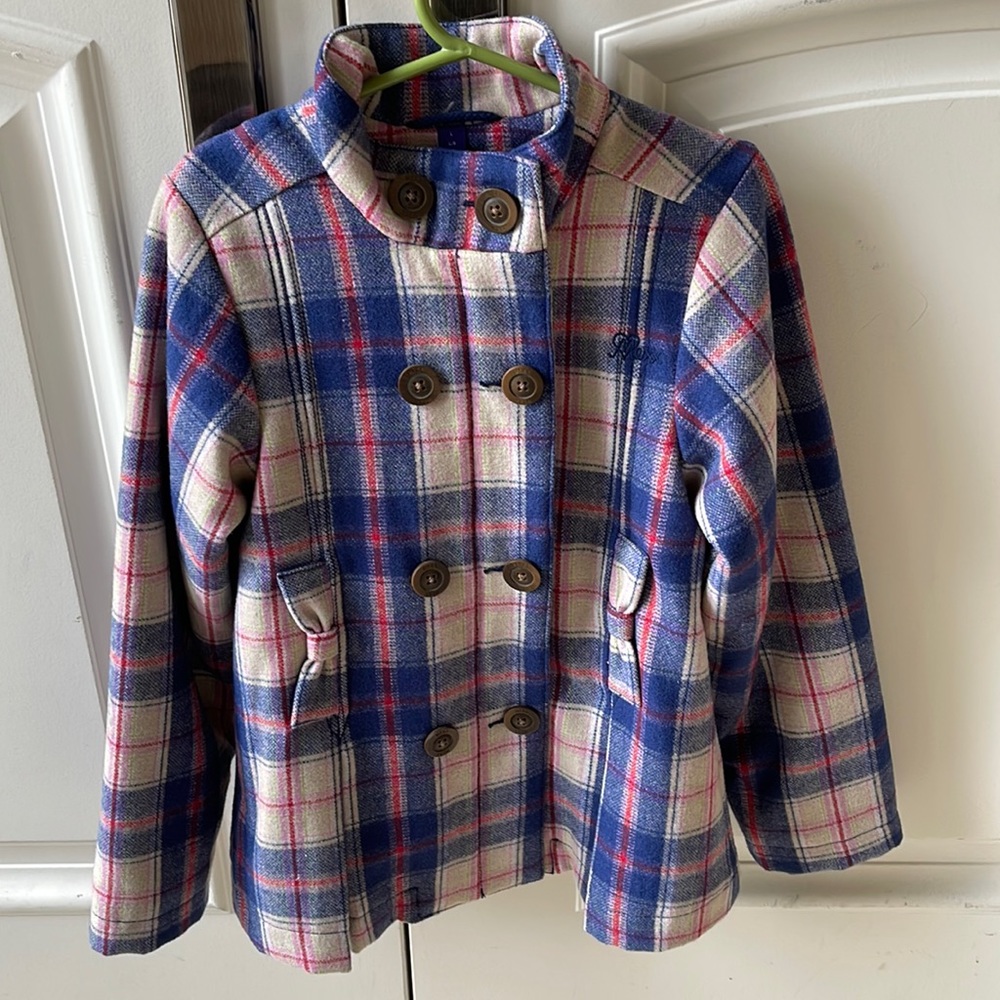 Mexx Girls Wool Blend Coat size L (7-8) BNWT